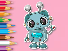 Permainan Coloring Book: Smile Robot