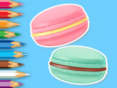 Permainan Coloring Book: Macaron