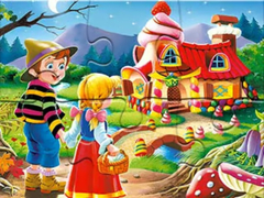 Permainan Jigsaw Puzzle: Gingerbread House