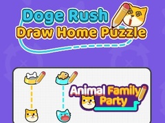 Permainan Doge Rush : Draw Home Puzzle