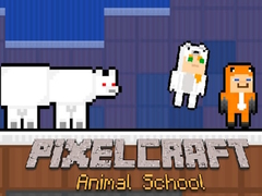 Permainan PixelCraft Animal School