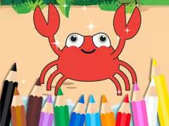 Permainan Coloring Book: Happy Crab