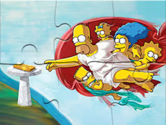 Permainan Jigsaw Puzzle: Creation Of Simpsons