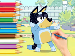 Permainan Coloring Book: Bluey And Bingo