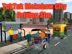 Permainan TukTuk Rickshaw City Driving Sim