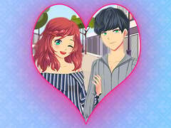 Permainan Romantic Anime Couples Dress Up Game