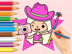 Permainan Coloring Book: Toca Baca World