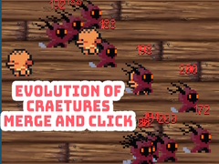 Permainan Evolution of Craetures Merge and Click