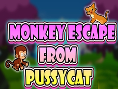 Permainan Monkey Escape from Pussy Cat