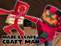 Permainan Maze Escape: Craft Man