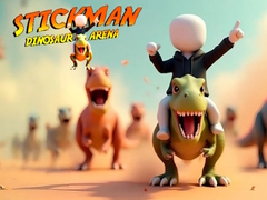 Permainan Stickman Dinosaur arena