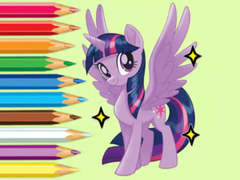 Permainan Coloring Book: Twilight Sparkle