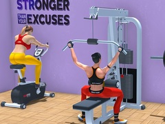 Permainan Gym Simulator 2024