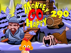 Permainan Monkey Go Happy Stage 290