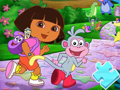 Permainan Jigsaw Puzzle: Dora The Explorer