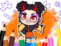 Permainan Coloring Book: Avatar World Cute Devil