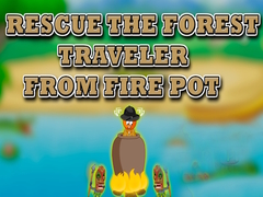 Permainan Rescue the Forest Traveler from Fire Pot