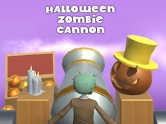 Permainan Halloween Zombie Cannon