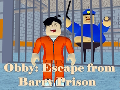 Permainan Obby: Escape from Barry Prison