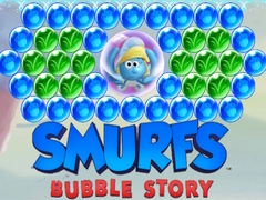 Permainan Smurfs Bubble Story