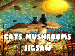 Permainan Cats Mushrooms Jigsaw