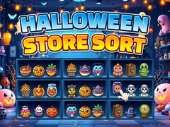 Permainan Halloween Store Sort