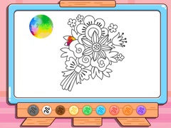 Permainan Coloring Book: Flower Bouquet