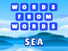 Permainan Words from words: Sea