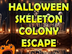 Permainan Halloween Skeleton Colony Escape