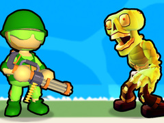 Permainan Destruction of Stickman Zombie