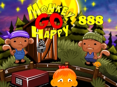 Permainan Monkey Go Happy Stage 888