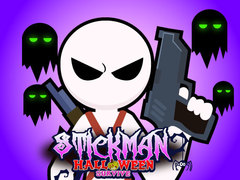 Permainan Stickman Halloween Survive