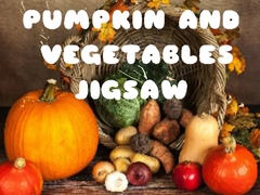 Permainan Pumpkin and Vegetables Jigsaw