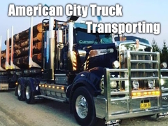 Permainan American City Truck Transporting