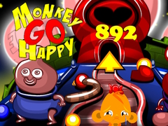 Permainan Monkey Go Happy Stage 892