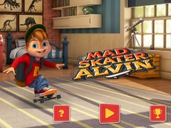 Permainan Mad Skater Alvin