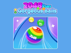 Permainan 2048 Run: Gorgeous Balls 