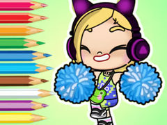 Permainan Coloring Book: Avatar World Cheerleader