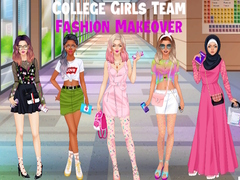 Permainan College Girls Team Fashion Makeover