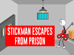 Permainan Stickman Escapes From Prison