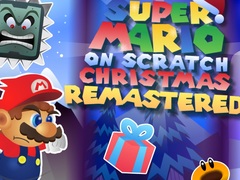 Permainan Super Mario on Scratch Christmas Remastered