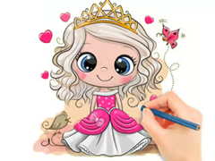 Permainan Coloring Book: Chibi Doll Princess