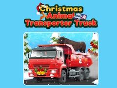 Permainan Christmas Animal Transporter Truck