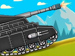 Permainan Tank Fury: Boss Battle 2D