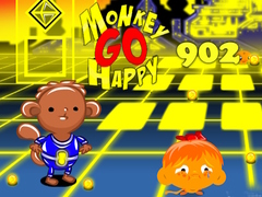 Permainan Monkey Go Happy Stage 902