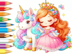 Permainan Coloring Book: Unicorn Secret Whisper