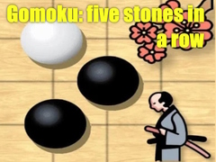 Permainan Gomoku: five stones in a row