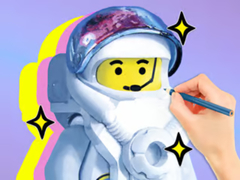 Permainan Coloring Book: LEGO Astronaut