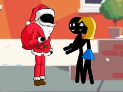 Permainan Stickman Santa