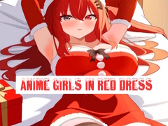 Permainan Anime Girls In Red Dress Tile Puzzle